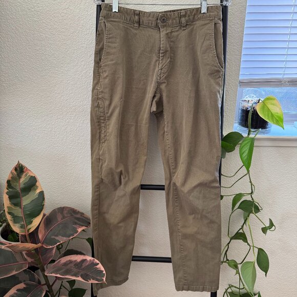 The North Face Worn-In Khaki Pants Size 30 - Picture 1 of 5